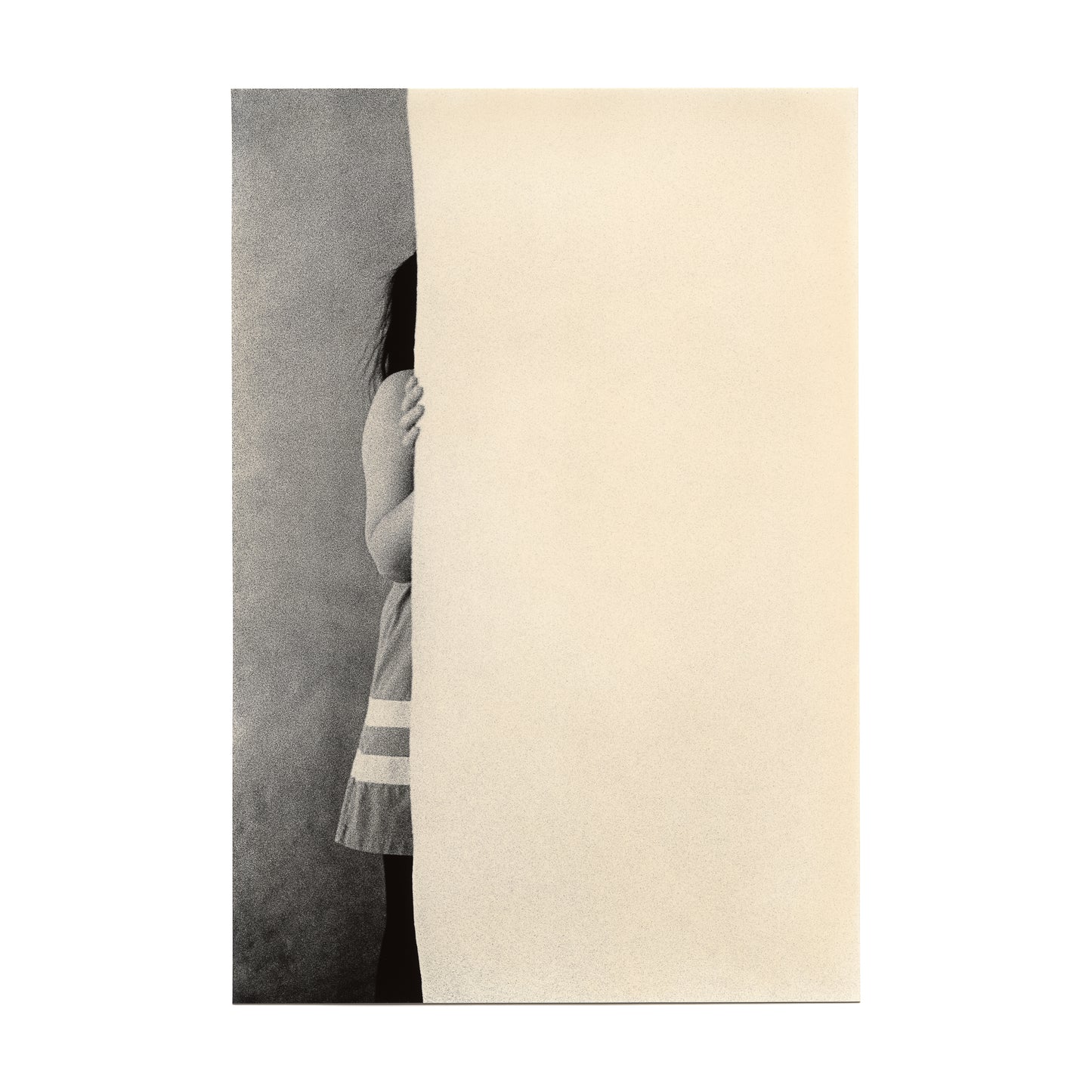 Untitled (girl with two stripes)