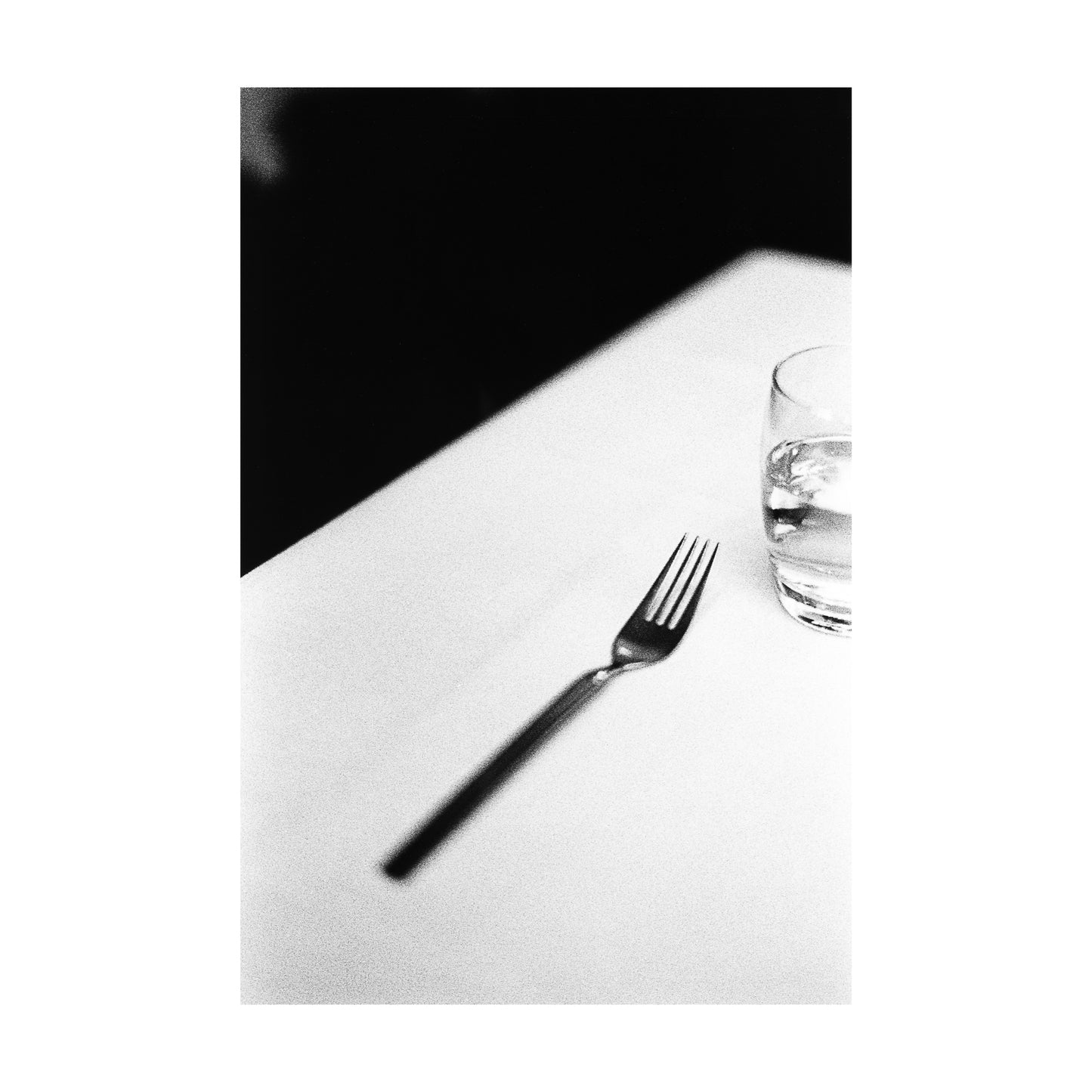 Untitled (fork and glass)